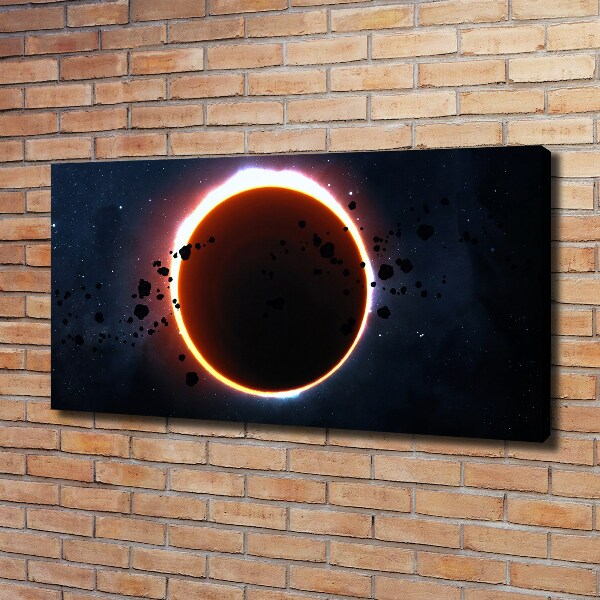 Foto quadro su tela Eclissi solare