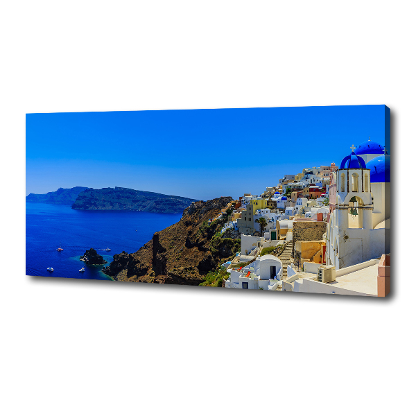 Quadro stampa su tela Santorini, Grecia