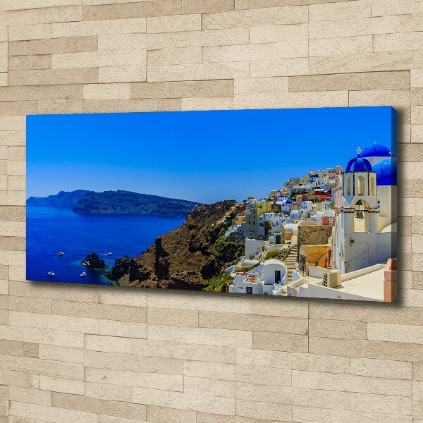 Quadro stampa su tela Santorini, Grecia