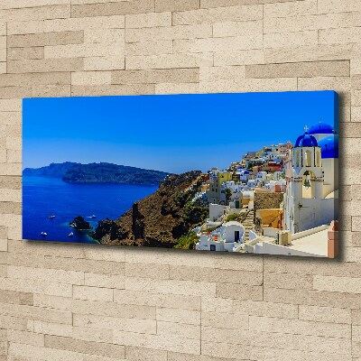 Quadro stampa su tela Santorini, Grecia