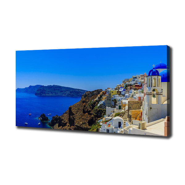 Quadro stampa su tela Santorini, Grecia