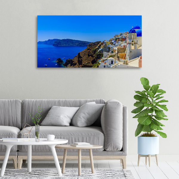 Quadro stampa su tela Santorini, Grecia