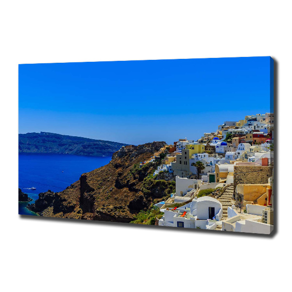 Quadro stampa su tela Santorini, Grecia