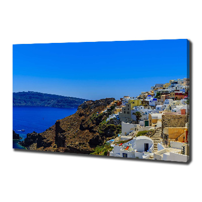 Quadro stampa su tela Santorini, Grecia