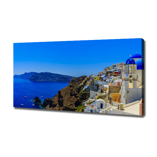 Quadro stampa su tela Santorini, Grecia