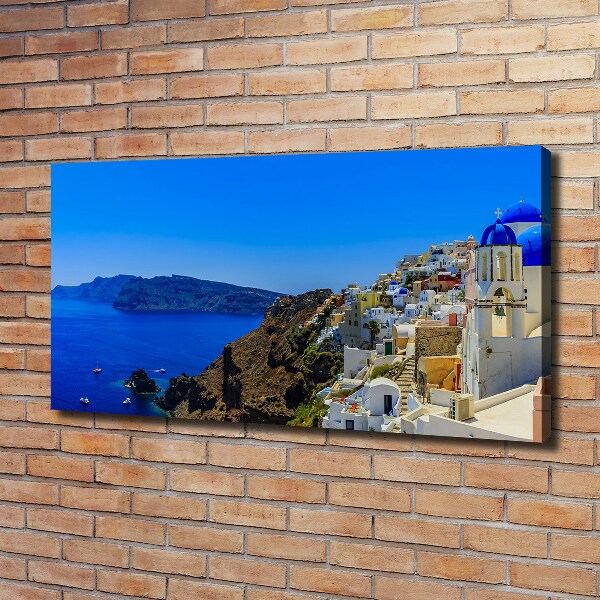 Quadro stampa su tela Santorini, Grecia