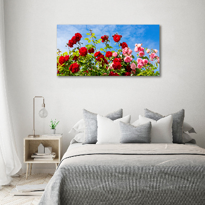 Quadro stampa su tela Rose selvatiche