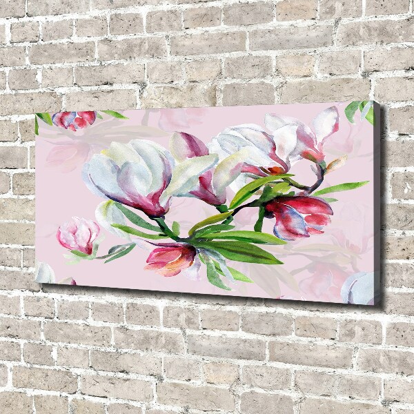 Foto quadro su tela Fiori di magnolia