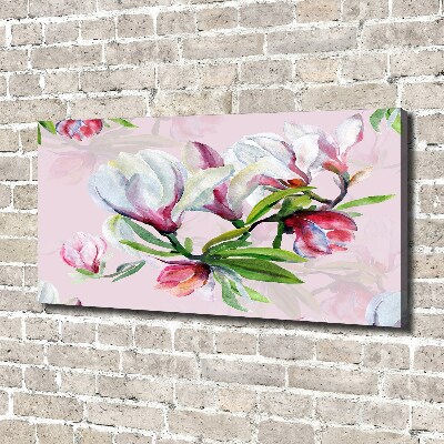 Foto quadro su tela Fiori di magnolia