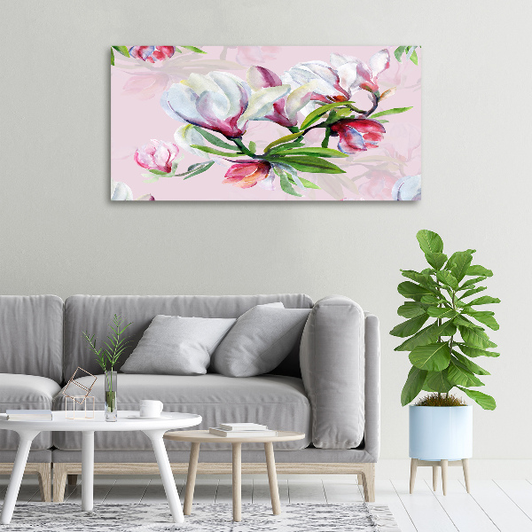 Foto quadro su tela Fiori di magnolia