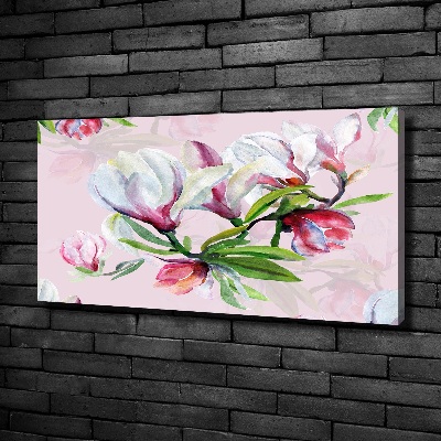Foto quadro su tela Fiori di magnolia