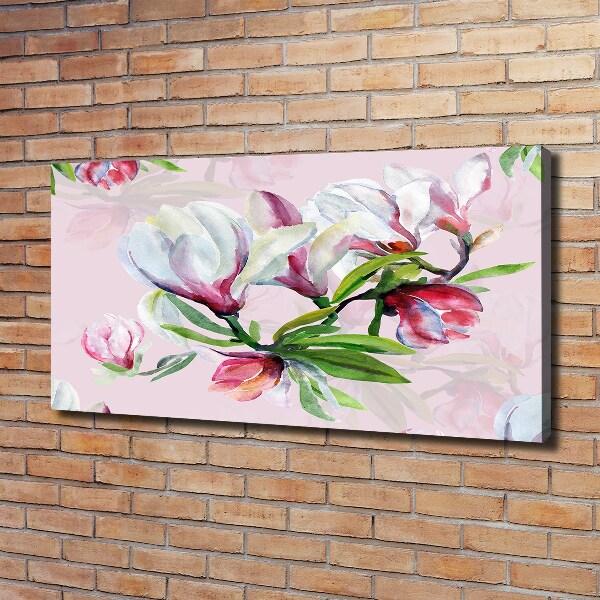 Foto quadro su tela Fiori di magnolia