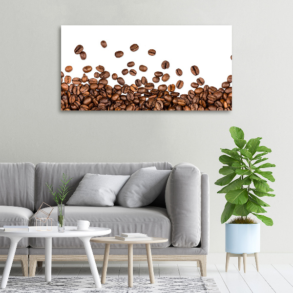 Foto quadro su tela Chicchi di caffè