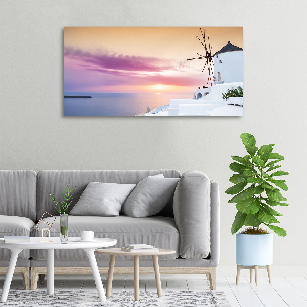 Quadro stampa su tela Santorini, Grecia