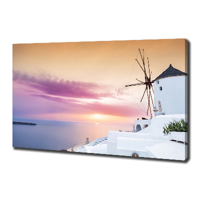 Quadro stampa su tela Santorini, Grecia
