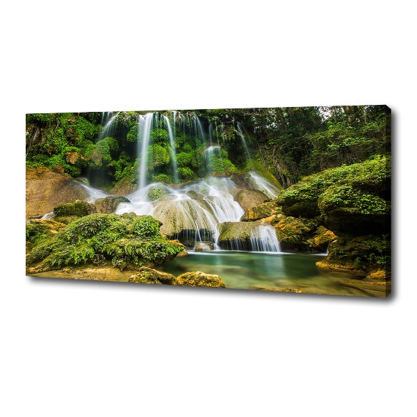 Foto quadro su tela Cascata
