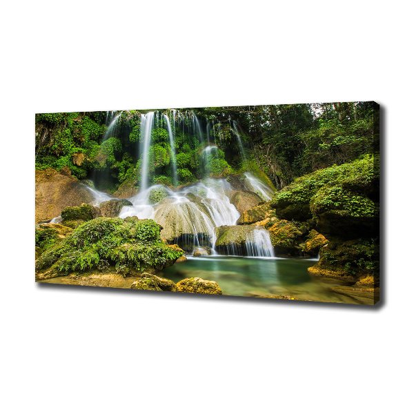 Foto quadro su tela Cascata