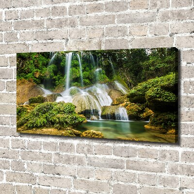 Foto quadro su tela Cascata