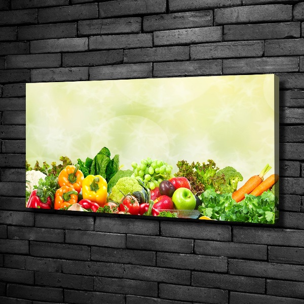 Quadro su tela Verdure