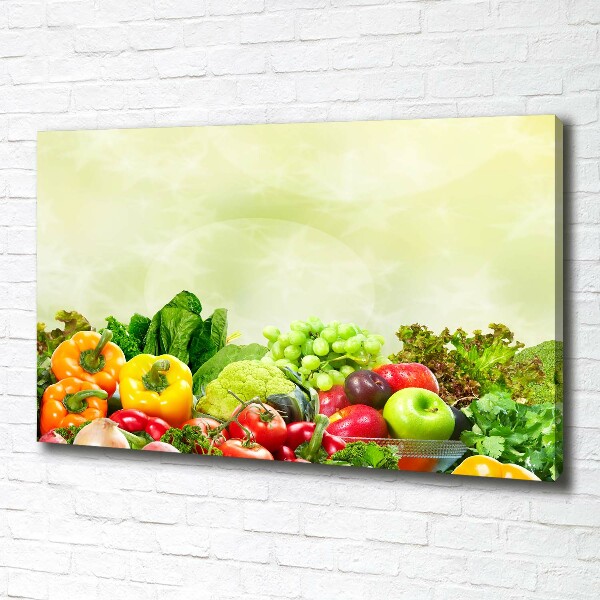 Quadro su tela Verdure