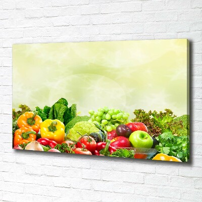 Quadro su tela Verdure