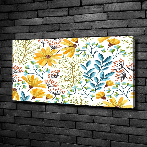Quadro stampa su tela Fiori primaverili