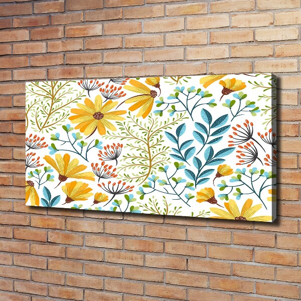 Quadro stampa su tela Fiori primaverili