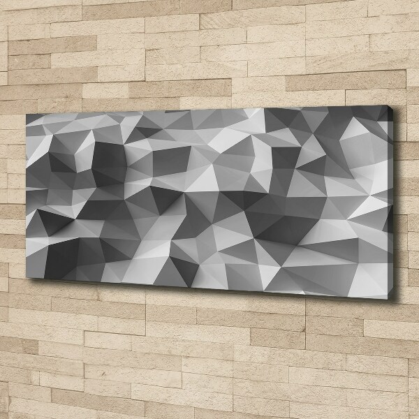 Quadro stampa su tela Triangoli astratti