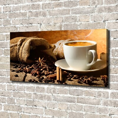 Foto quadro su tela Caffè e spezie