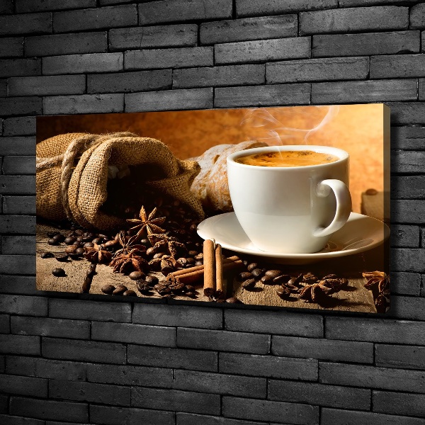 Foto quadro su tela Caffè e spezie