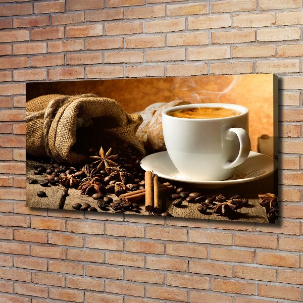 Foto quadro su tela Caffè e spezie