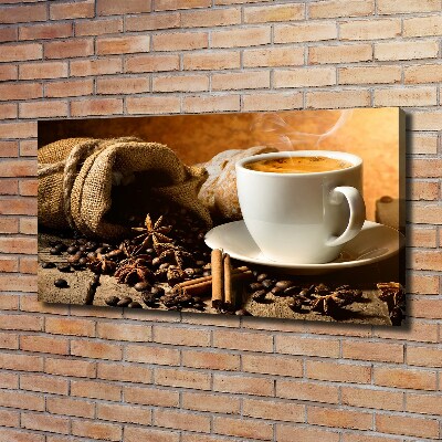 Foto quadro su tela Caffè e spezie