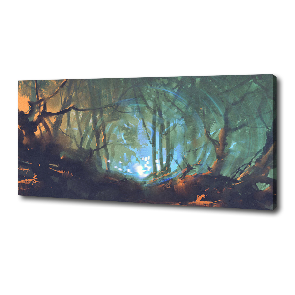 Quadro su tela Foresta mistica