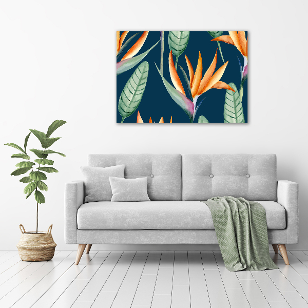Foto quadro su tela Strelitzia reginae