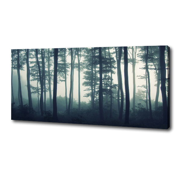 Quadro su tela Foresta nella nebbia