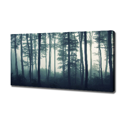 Quadro su tela Foresta nella nebbia