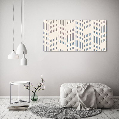Foto quadro su tela Sfondo geometrico