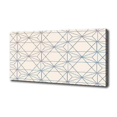 Quadro stampa su tela Sfondo geometrico