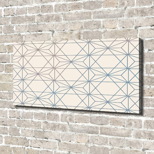 Quadro stampa su tela Sfondo geometrico