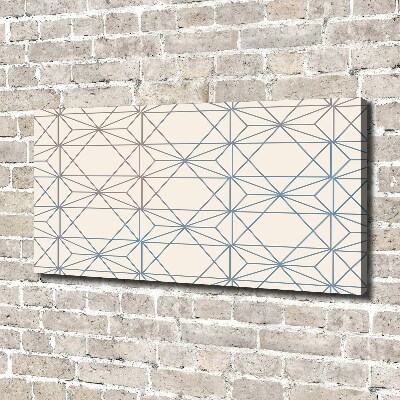Quadro stampa su tela Sfondo geometrico