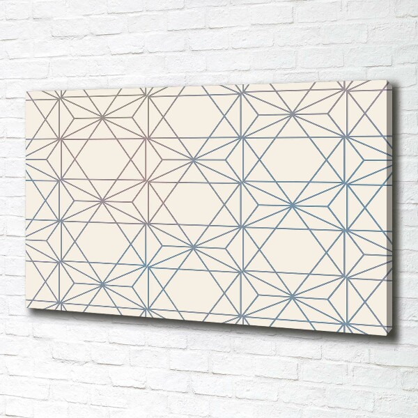 Quadro stampa su tela Sfondo geometrico