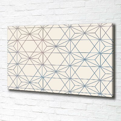 Quadro stampa su tela Sfondo geometrico