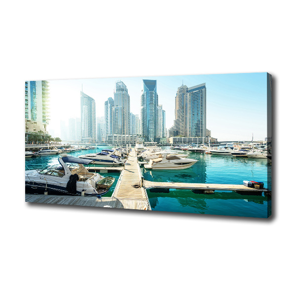 Quadro su tela Marina di Dubai
