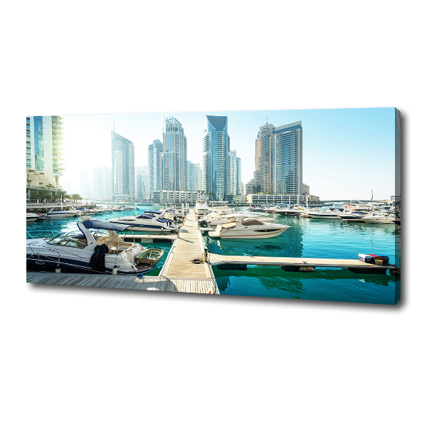 Quadro su tela Marina di Dubai