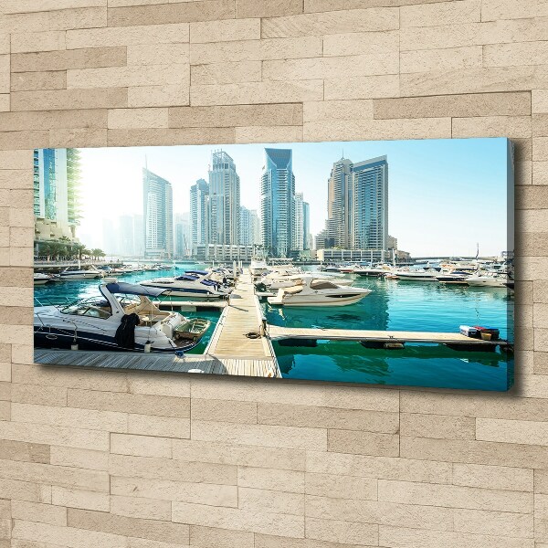 Quadro su tela Marina di Dubai