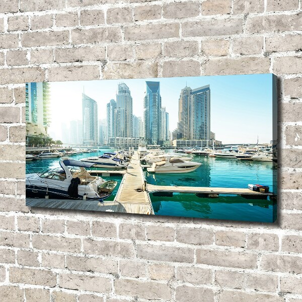 Quadro su tela Marina di Dubai