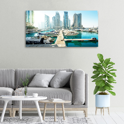 Quadro su tela Marina di Dubai