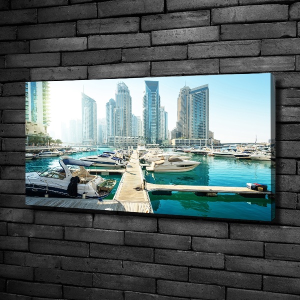 Quadro su tela Marina di Dubai