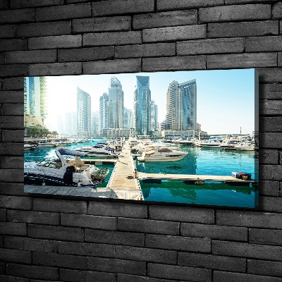 Quadro su tela Marina di Dubai