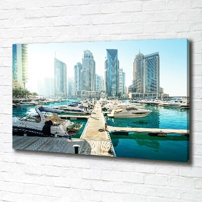 Quadro su tela Marina di Dubai